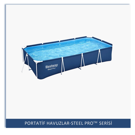 Bestway Çelik Çerçeveli Portatif Havuz Setleri-Steel Pro